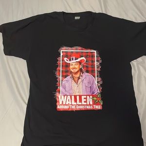 Morgan Wallen Christmas Shirt, Size XL